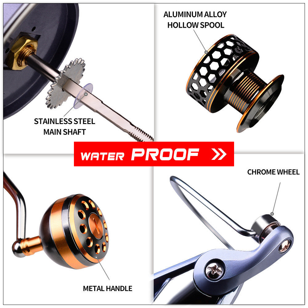 Topline 2000–7000 Size Saltwater Spinning Reel 5.1:1/5.2:1
