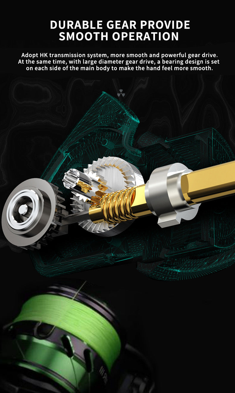 Topline 4.7:1 12+1BB Max Drag 30Kg Deep Sea Spinning Reel