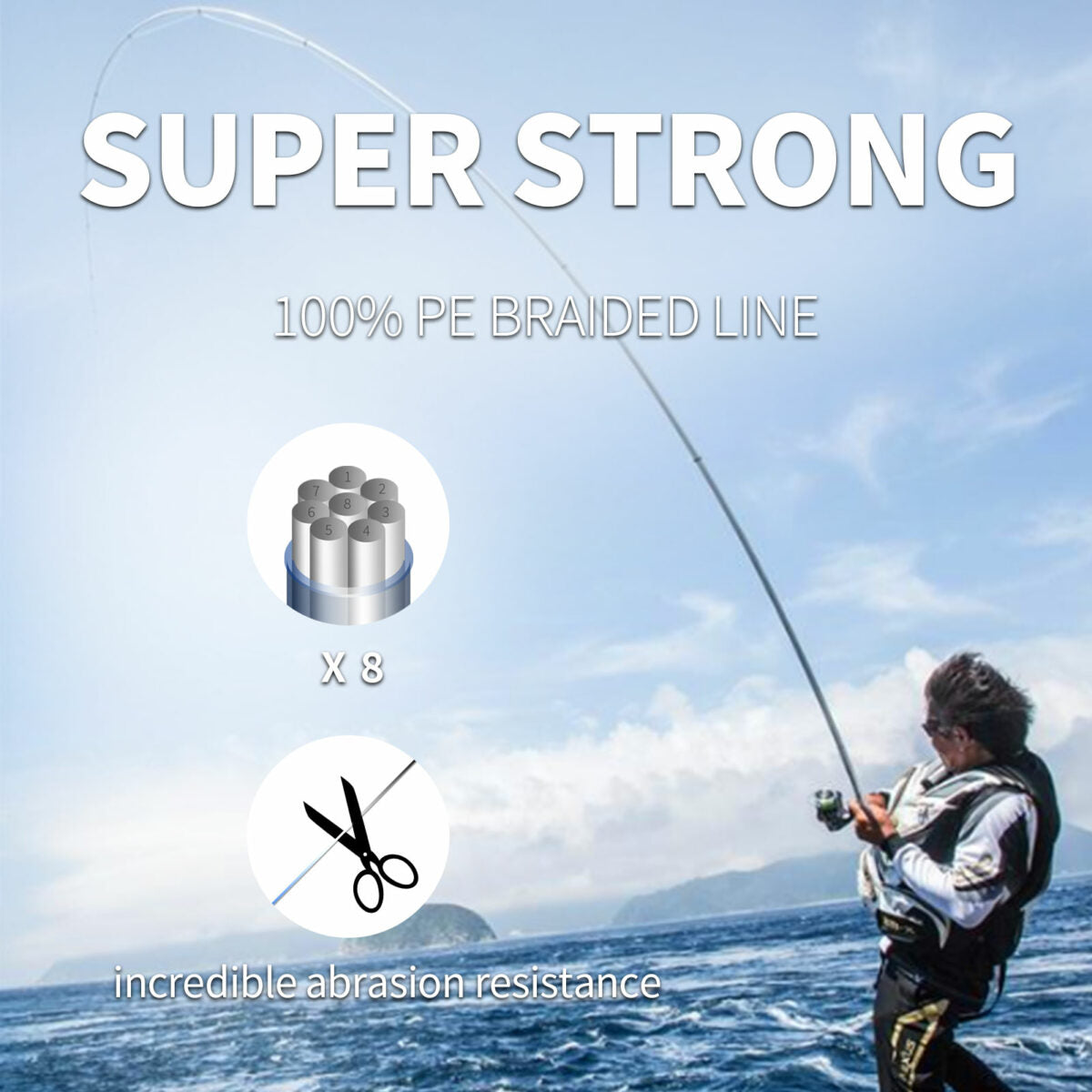 Braided Fishing Line 100m