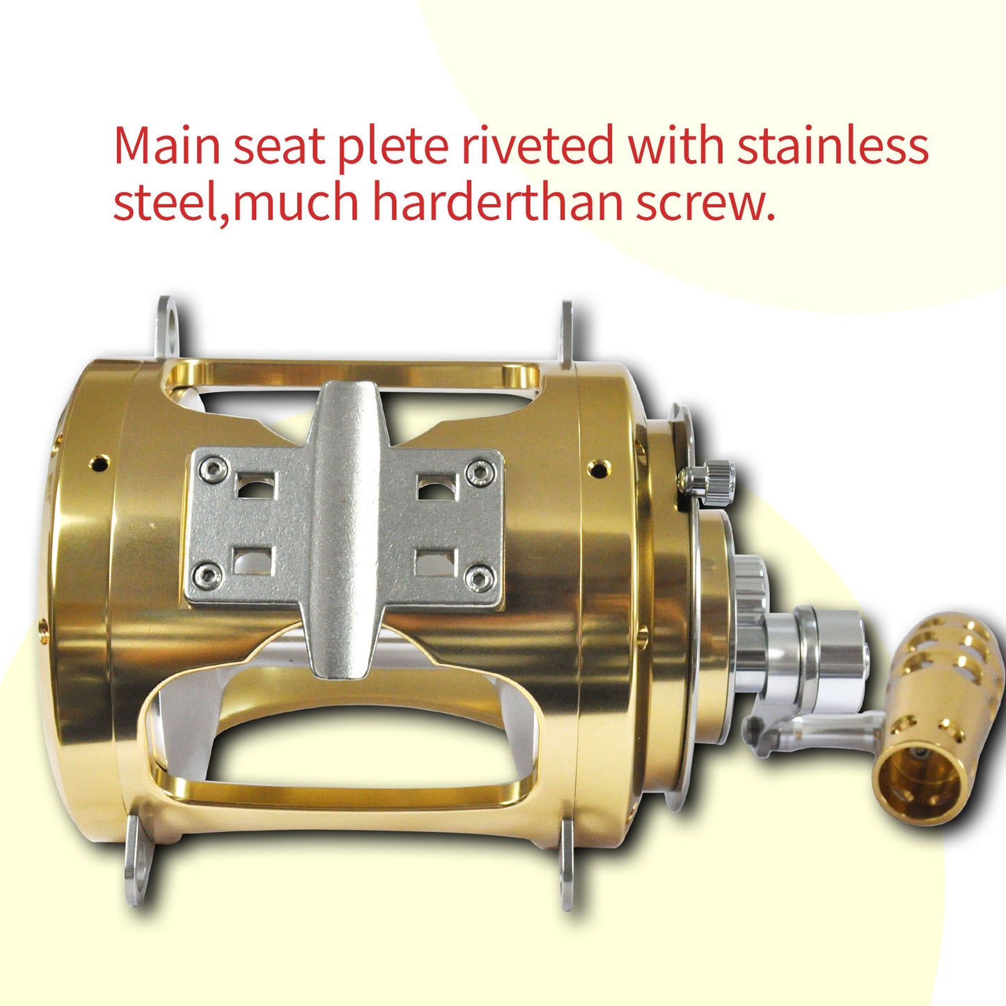 Topline 30w 50w 80w Topline Tackle Saltwater Big Game Trolling Reel