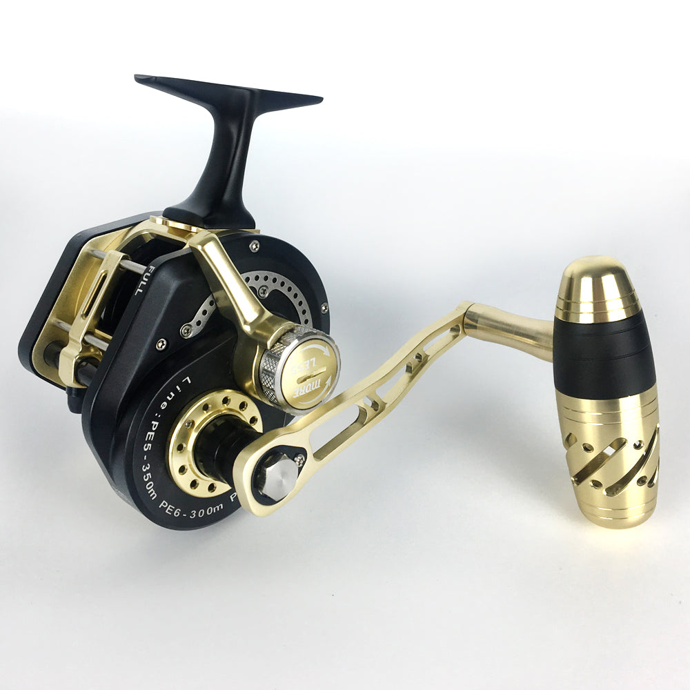 Topline JM Jigging Reel – 13+2 Bearings, 6.3:1 Gear Ratio, Left/Right Handle | Saltwater Heavy-Duty