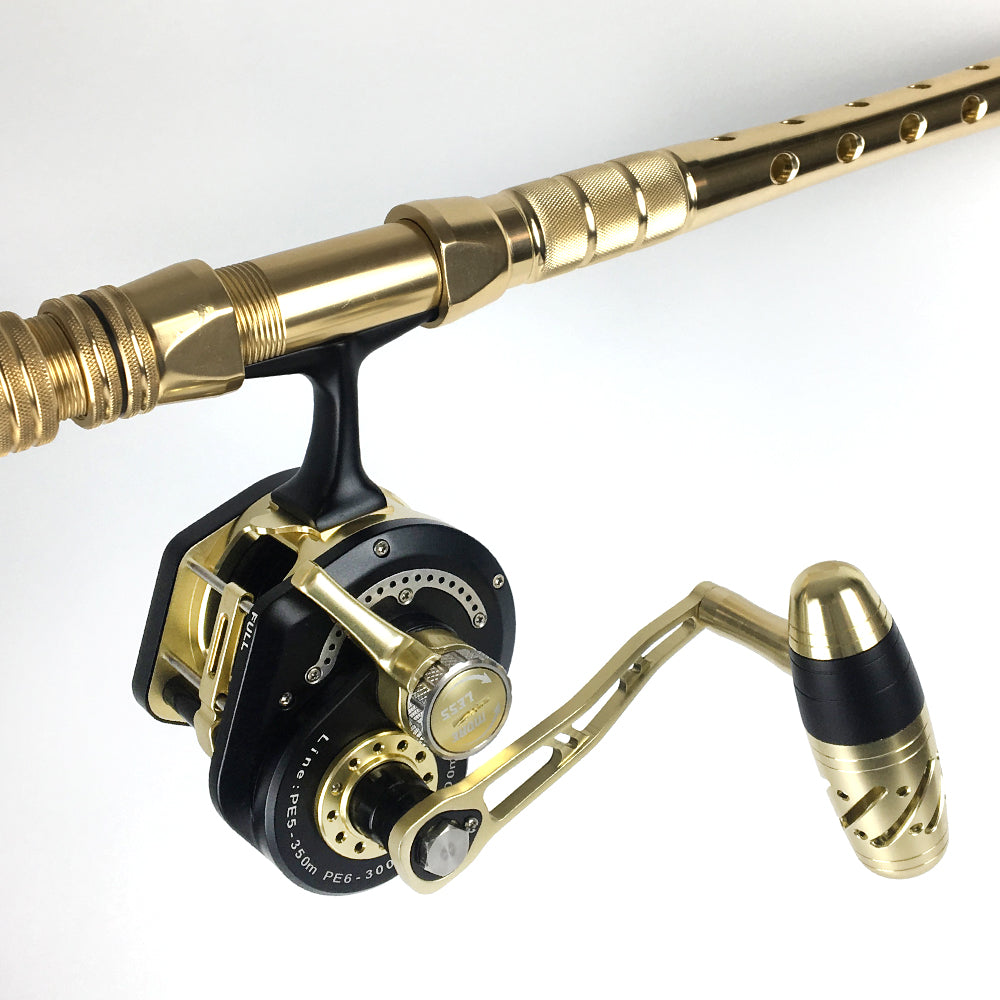 Topline JM Jigging Reel – 13+2 Bearings, 6.3:1 Gear Ratio, Left/Right Handle | Saltwater Heavy-Duty