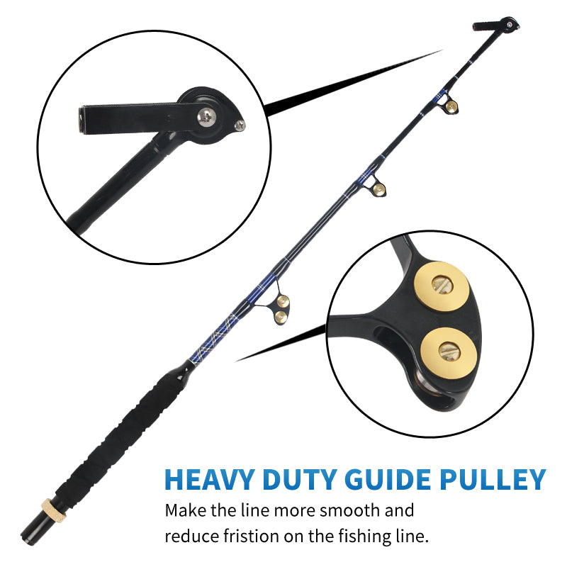 Trolling Rod -HEAVY DUTY GUIDE PULLEY