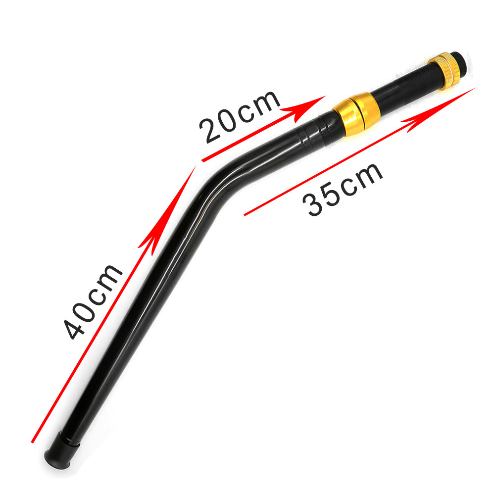 Full view of the Topline Trolling Rod Butt showing detailed length and diameter specifications for trolling use.