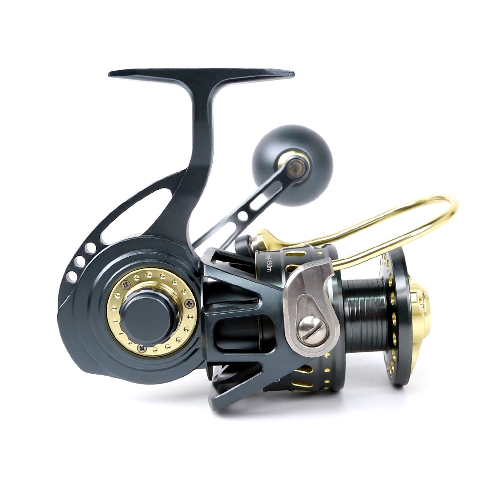Topline 30Kg Max Drag 12+1BB Heavy Duty Deep Sea Spinning Reel – All M – Topline Fishing Tackle Topline 30Kg Max Drag 12+1BB Heavy Duty Deep Sea Spinning Reel – All M – Topline Fishing Tackle