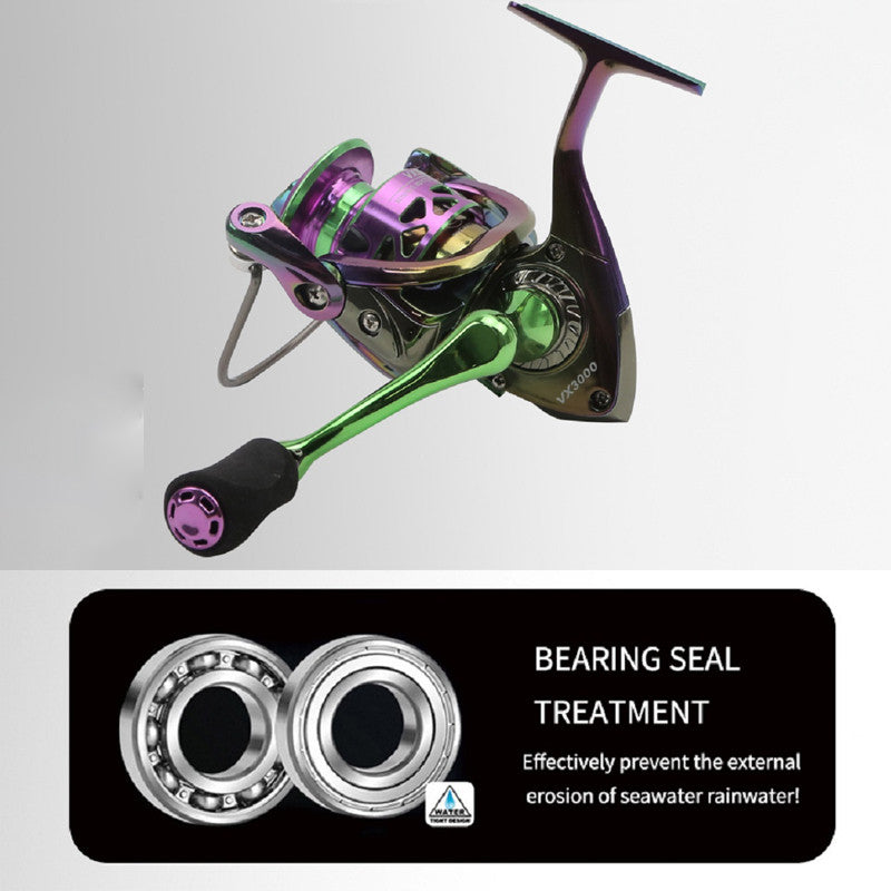 lure casting with spinning reel