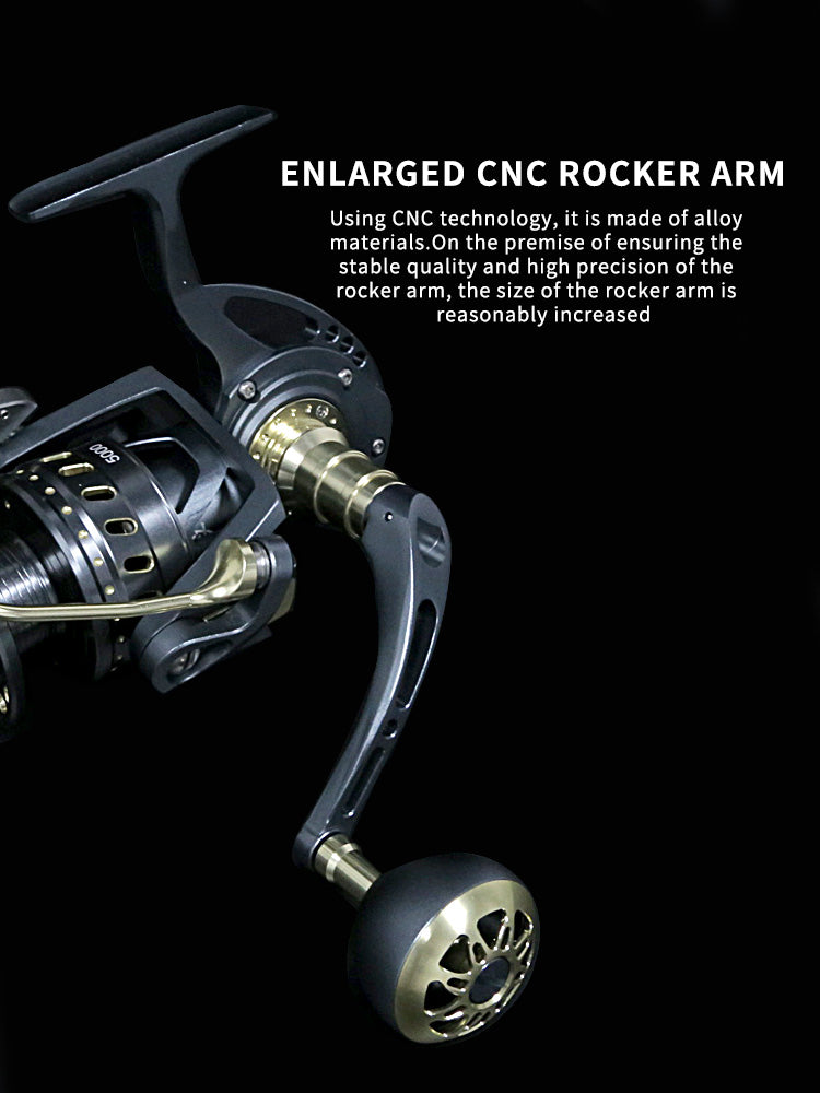 spincast fishing reels-enlarged cnc rocker arm