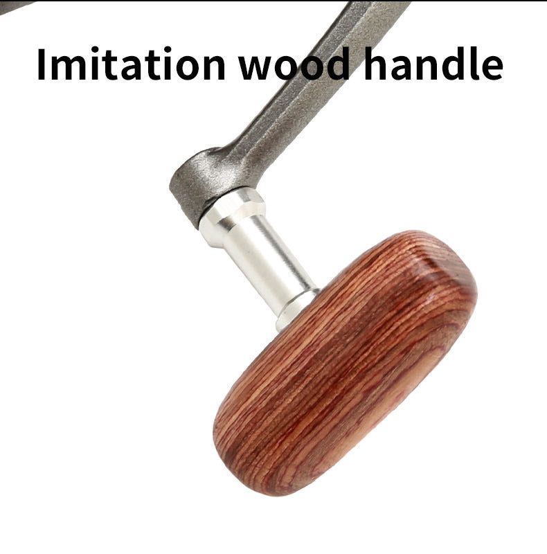 Chrome-plated high-hardness line guide for smooth reeling and reduced friction