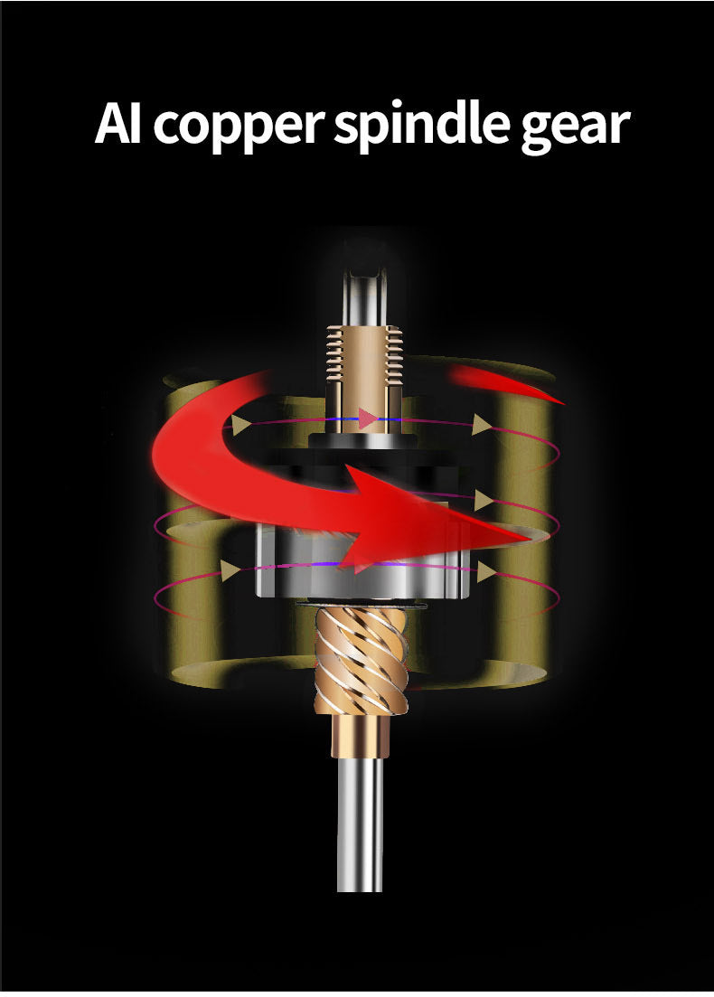 Comparison of DC reel spool sizes – larger models for deeper lines and offshore fishing