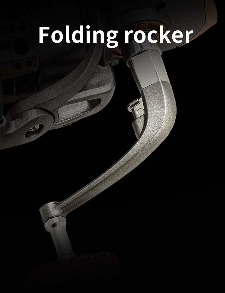 Heavy-duty DC5000 and DC7000 spinning reels designed for big game and ocean boat fishing