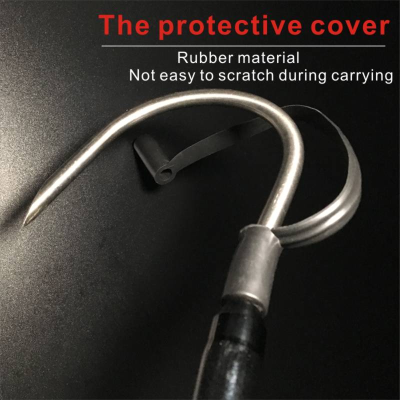 Packaged Topline Tackle sea fishing gaff with protective hook cover