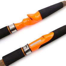 EVA foam handle and stainless reel seat detail of the Topline saltwater jigging rod