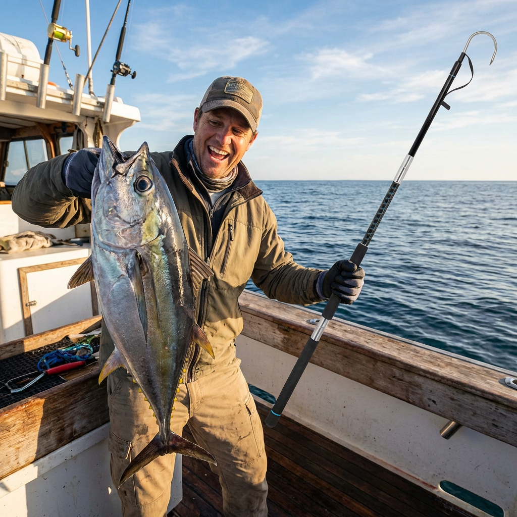 How to Properly Choose a Fishing Gaff | Choosing the Right Gaff Length ...