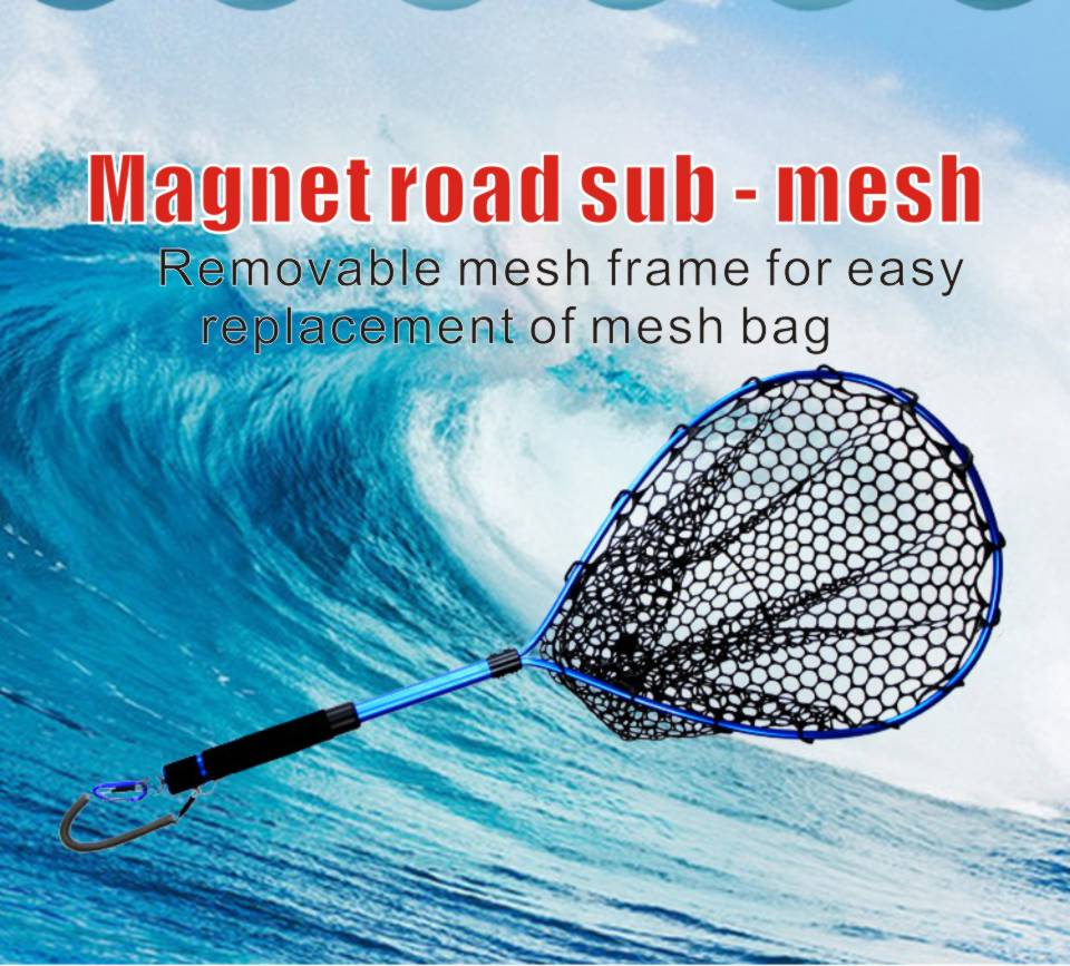 Topline Foldable Telescopic Fishing Landing Net