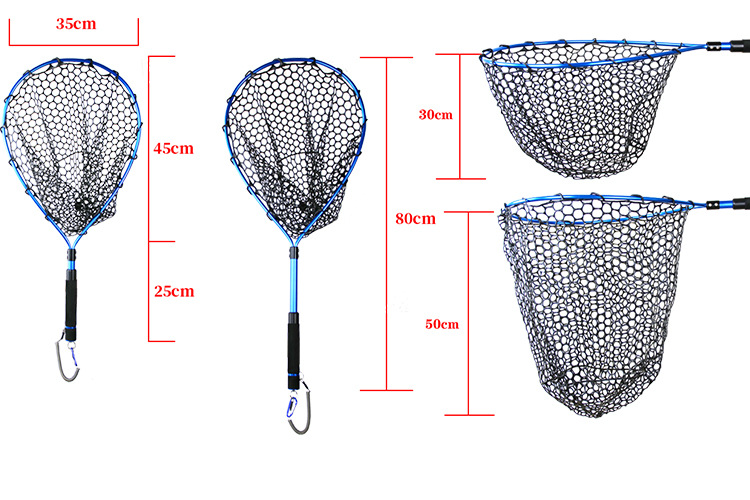 Topline Foldable Telescopic Fishing Landing Net