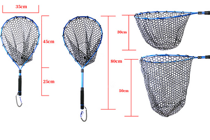 Topline Foldable Telescopic Fishing Landing Net