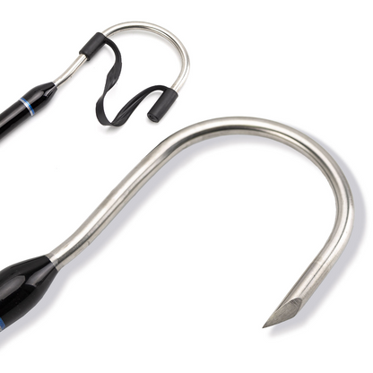 Topline Tackle Trolling Fishing Gaff - 2 Sections Big Game Tuna Fishing Hook|90cm/180cm Trolling Gaff