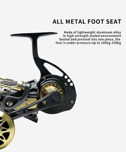 Topline 4.7:1 12+1BB Max Drag 30Kg Deep Sea Spinning Reel