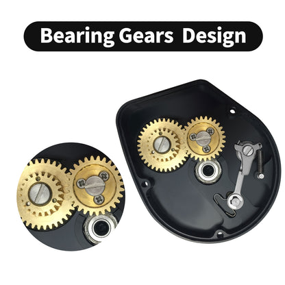 Topline Tackle JM2000 Jigging Reel – 13+2 Bearings, 6.3:1 Gear Ratio, Left/Right Handle,584G | Saltwater Fishing
