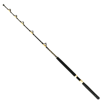 Topline Pro Series 5'6" FRP Trolling Rod – 30-50lb / 50-80lb / 80-130lb, Nylon Straight Butt, 5+1 Roller Guides