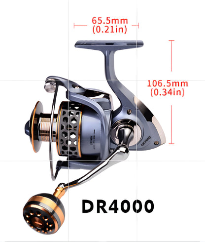 Topline 2000–7000 Size Saltwater Spinning Reel 5.1:1/5.2:1 – Topline Fishing Tackle
