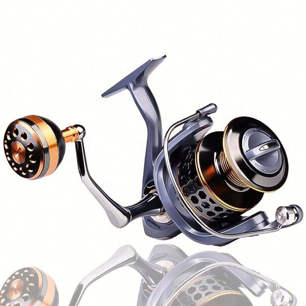 topline tackle spinning reel - 5.1:1/5.2:1 Gear Ratio | 3BB Ball Bearings | 11KG/13KG/15KG/17KG/19KG/21KG Effective Drag