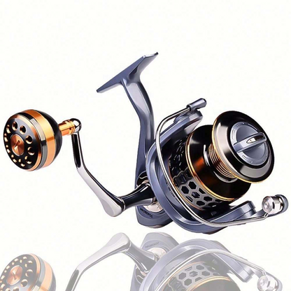 topline tackle spinning reel - 5.1:1/5.2:1 Gear Ratio | 3BB Ball Bearings | 11KG/13KG/15KG/17KG/19KG/21KG Effective Drag