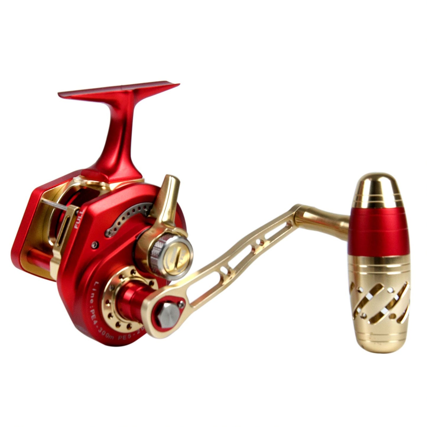 Topline Tackle JM2000 Jigging Reel – 13+2 Bearings, 6.3:1 Gear Ratio, Left/Right Handle,584G | Saltwater Fishing