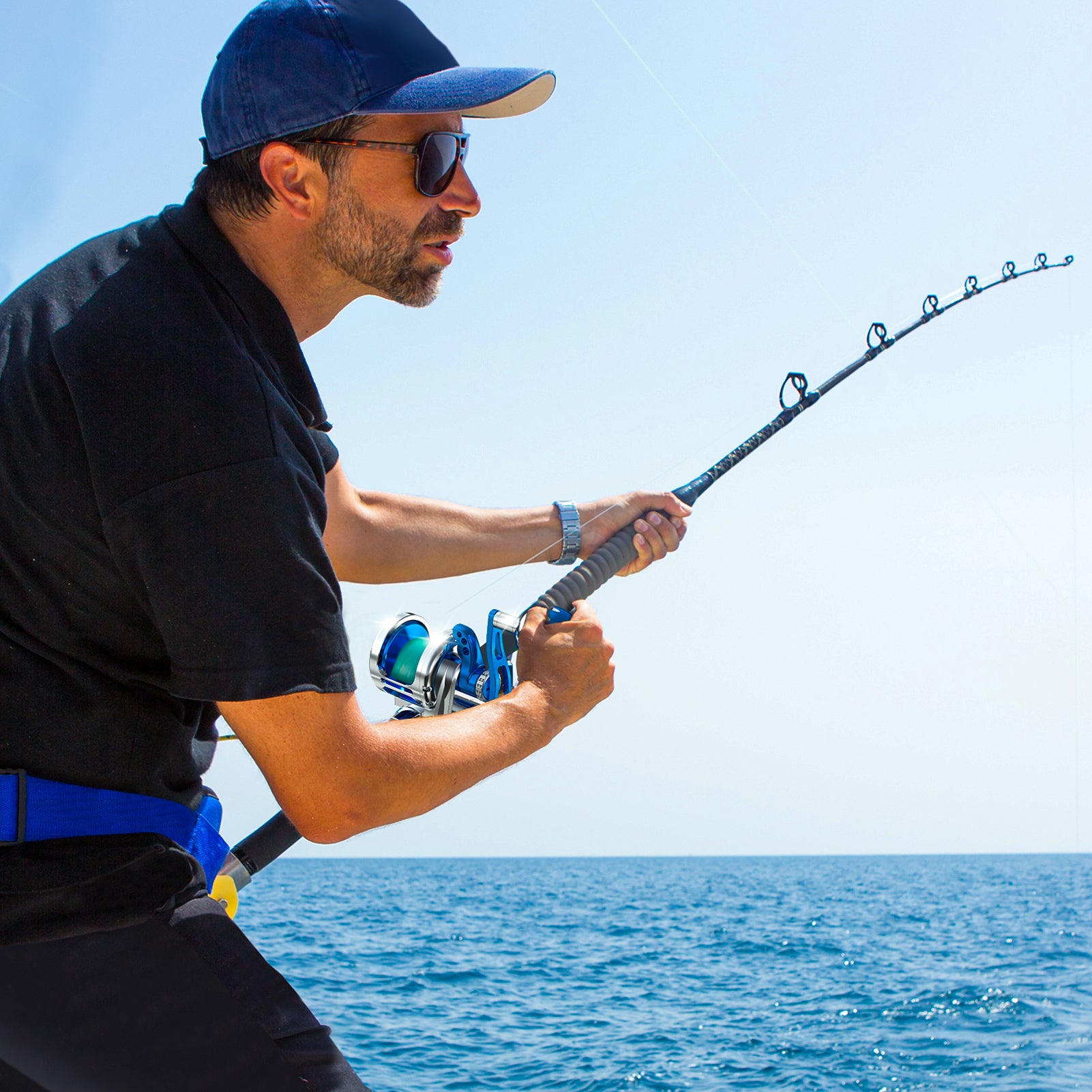 Topline TC 100-500 Size Saltwater Fishing Jigging Reel 6.3:1 9+2BB – Topline Fishing Tackle