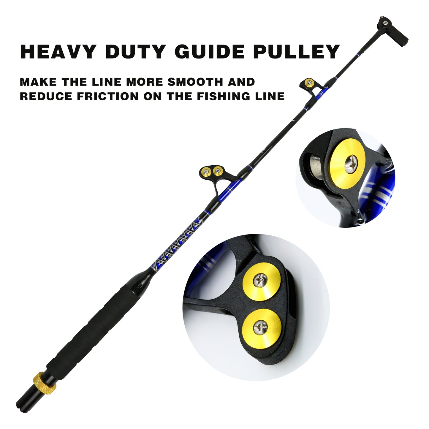 Topline Tackle Deep Sea Fishing Conventional Rod