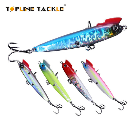 Size and weight comparison of Topline sinking minnow lures ranging from 11g to 23g