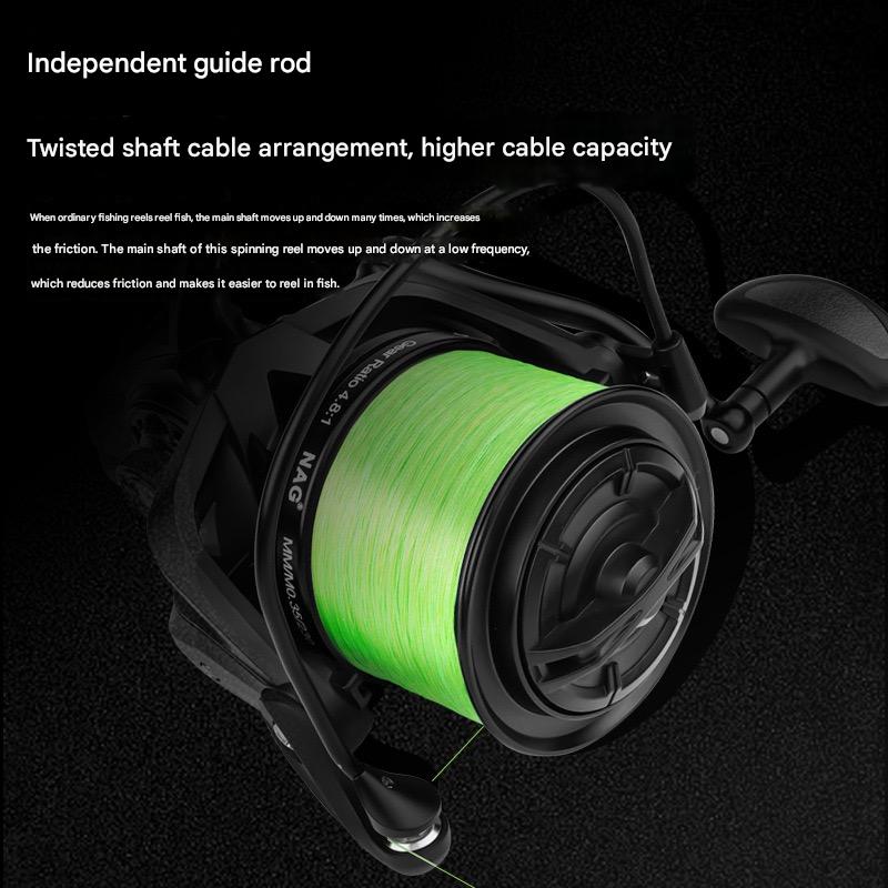 topline tackle spinning reel - 4.8 Gear Ratio | 7BB Ball Bearings | 11KG/13KG/15KG/17KG/19KG/21KG Effective Drag