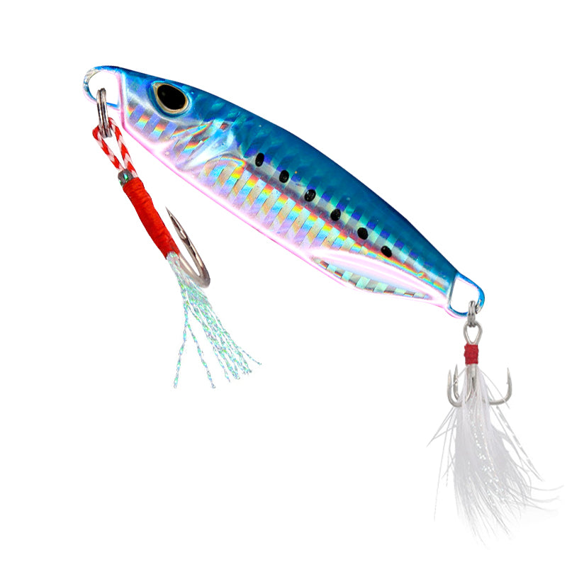 	Colorful fishing lures for catching bass, trout, pike, and more
