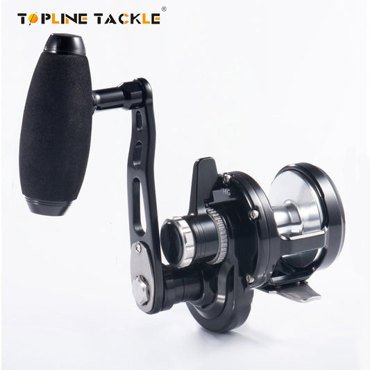 Lurekiller Ocean Jigger 1500HG/1501HG slow jigging reel full metal body main view