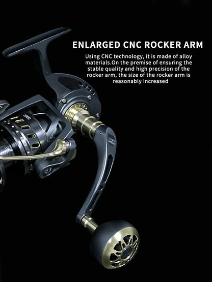 spincast fishing reels-enlarged cnc rocker arm