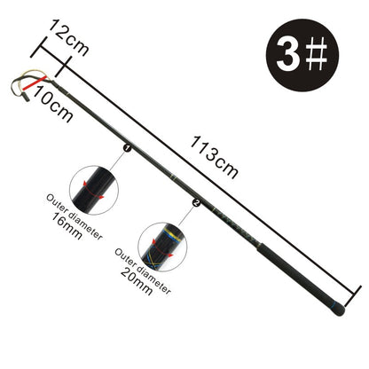 Heavy-duty build of the Topline Tackle gaff designed for big game fish