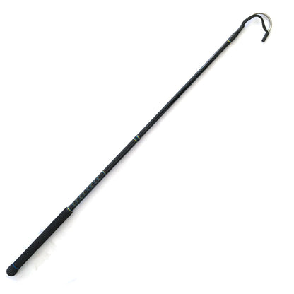 Size comparison showing Topline 4ft gaff with 2# and 3# hook options