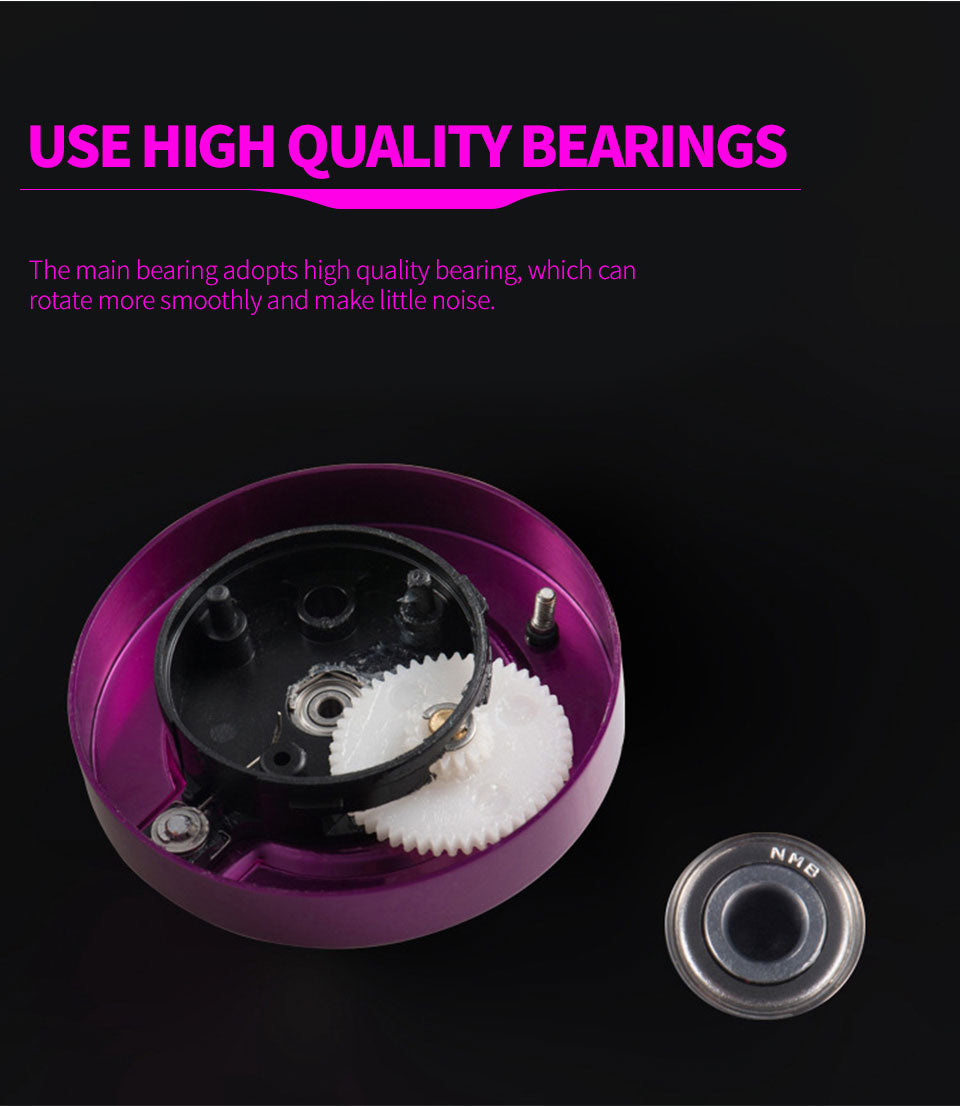 Detail of drag adjustment knob on Topline baitcasting reel with max drag of 12kg for offshore fishing

